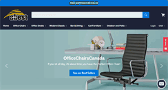 Desktop Screenshot of officechairscanada.com