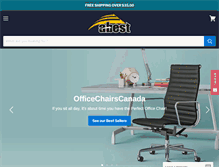 Tablet Screenshot of officechairscanada.com
